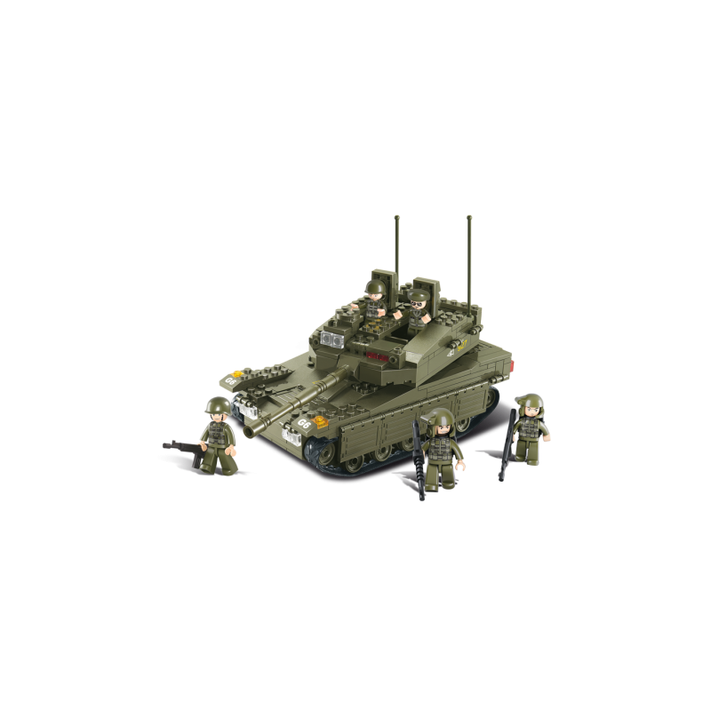 Sluban Small Tank M38-B0750 Wiesel, 8+